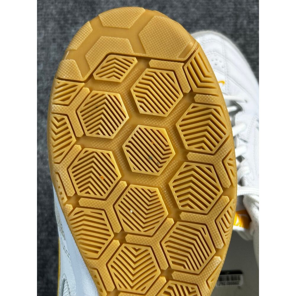 Nike Gato Indoor Soccer Shoes Women's Size 9.5 White University Gold Gum - Picture 6 of 10